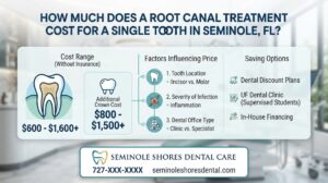 How Much Does a Root Canal Treatment Cost for a Single Tooth in Seminole, FL
